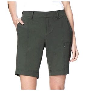 32 Degrees Cool Ladies Cargo Shorts Size XS-2  Color- Dk. Gray